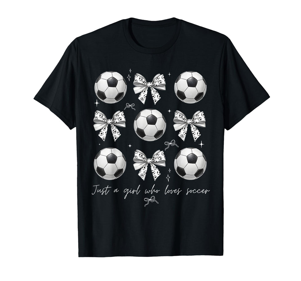 Soccer Players Just Who Loves T-Shirt - Fun Novelty Design for Adults - T-Shirt, Sweatshirt, Hoodie