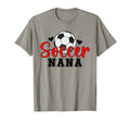 Soccer Nana Grandma Nana Soccer T-Shirt - Fun Novelty Design Men Women - T-Shirt, Sweatshirt, Hoodie
