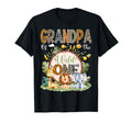 Grandpa Wild One 1St Bday Safari Jungle T-Shirt - Streetwear Style Unisex - T-Shirt, Sweatshirt, Hoodie
