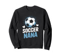 Soccer Nana Supporting Her Grandkids Sweatshirt - Custom Art Print Unisex - T-Shirt, Sweatshirt, Hoodie