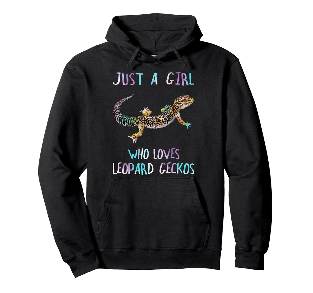 Watercolor Lizard Just Who Loves Hoodie - Custom Art Print for Adults - T-Shirt, Sweatshirt, Hoodie