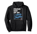 Proud Dad Autistic Daughter Autism Hoodie - Novelty Apparel Unisex - T-Shirt, Sweatshirt, Hoodie