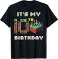 My 10th Birthday Pixel Game 10 Cake Gamer Boys Kid - Adult & Kids T-Shirts, Sweatshirts & Hoodies apparel design preview 1
