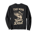 Myth Fishing Legend Dad Fish Fan Sweatshirt - Trendy Graphic for Adults - T-Shirt, Sweatshirt, Hoodie