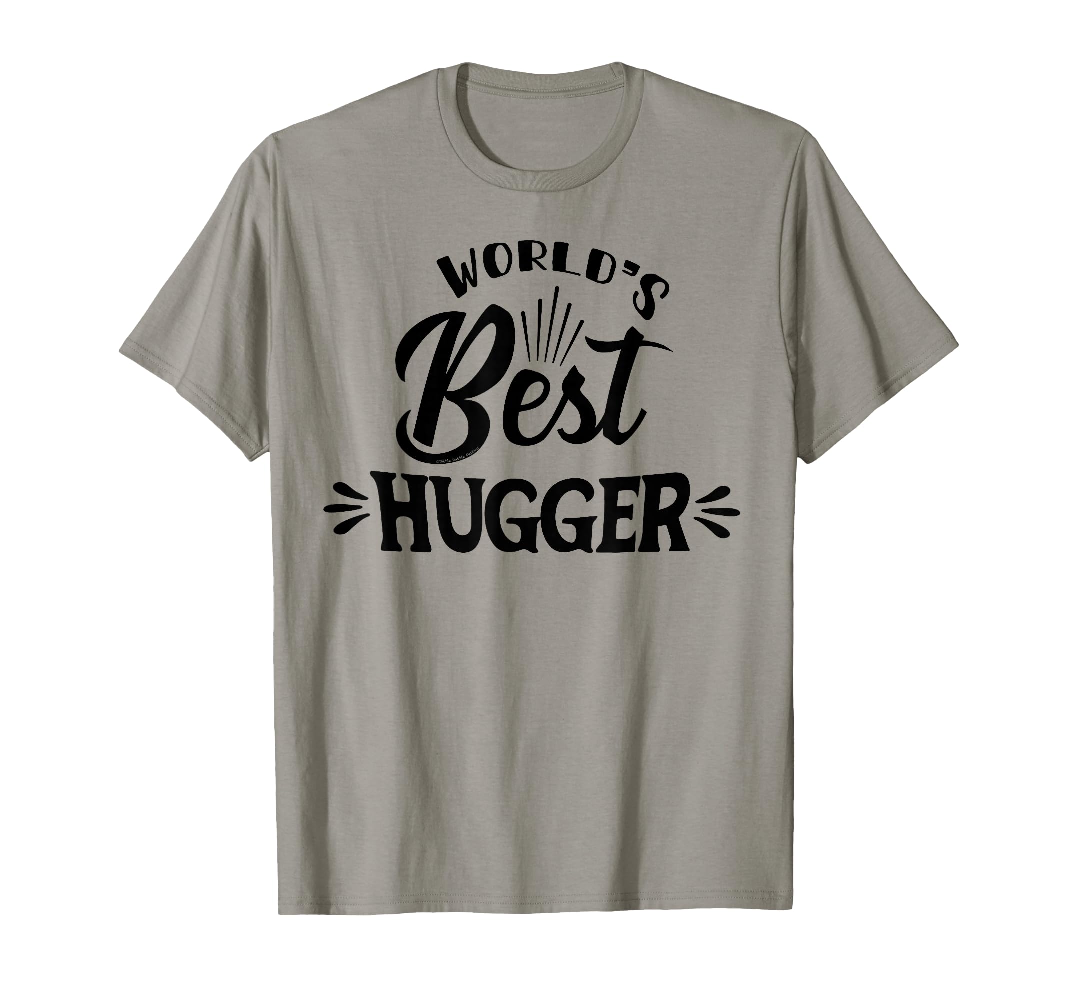 Worlds Best Hugger Mom Dad Grandma T-Shirt - Custom Art Print for Adults - T-Shirt, Sweatshirt, Hoodie