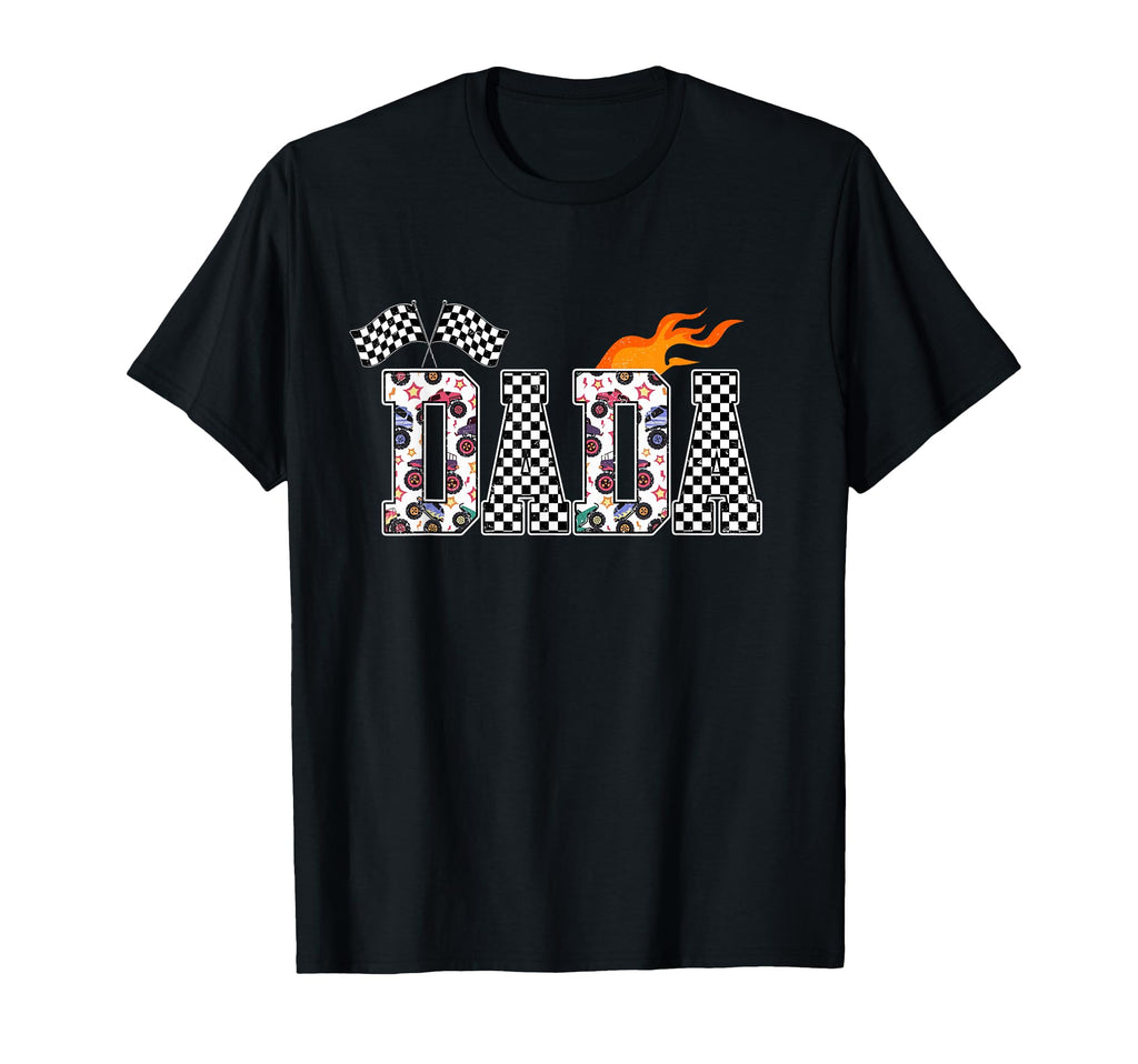 Dada Dad Pit Crew Racing Car Birthday T-Shirt - Fun Novelty Design Unisex - T-Shirt, Sweatshirt, Hoodie