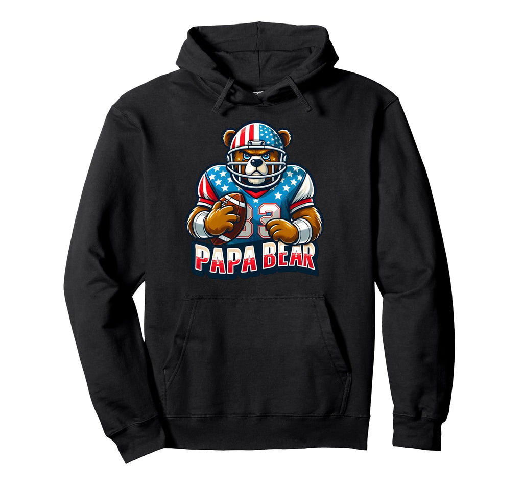 Papa Bear Gifts Funny Birthday Fun Gift Hoodie - Streetwear Style Unisex - T-Shirt, Sweatshirt, Hoodie