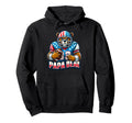 Papa Bear Gifts Funny Birthday Fun Gift Hoodie - Streetwear Style Unisex - T-Shirt, Sweatshirt, Hoodie
