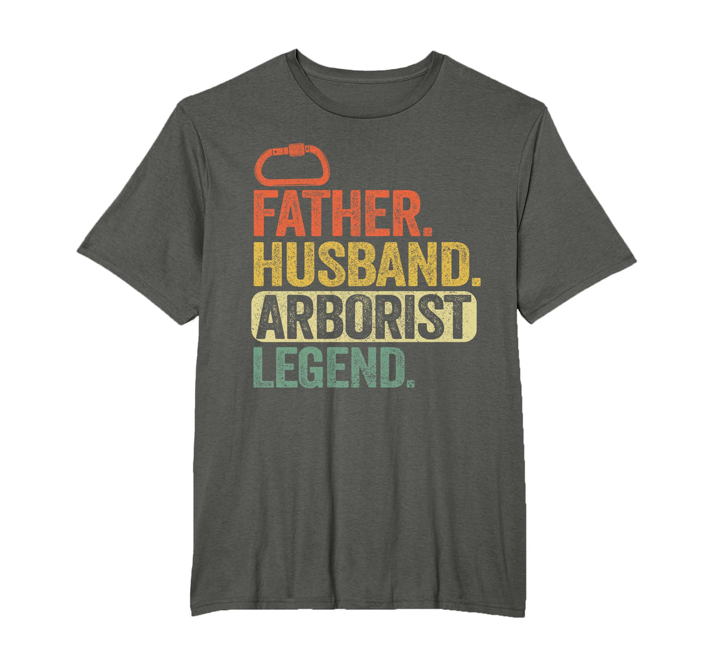 Father Husband Arborist Legend Arborist Dad T-Shirt - Graphic Print Unisex - T-Shirt, Sweatshirt, Hoodie