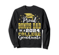 Proud Bonus Dad 2024 College Sweatshirt - Custom Art Print for Adults - T-Shirt, Sweatshirt, Hoodie