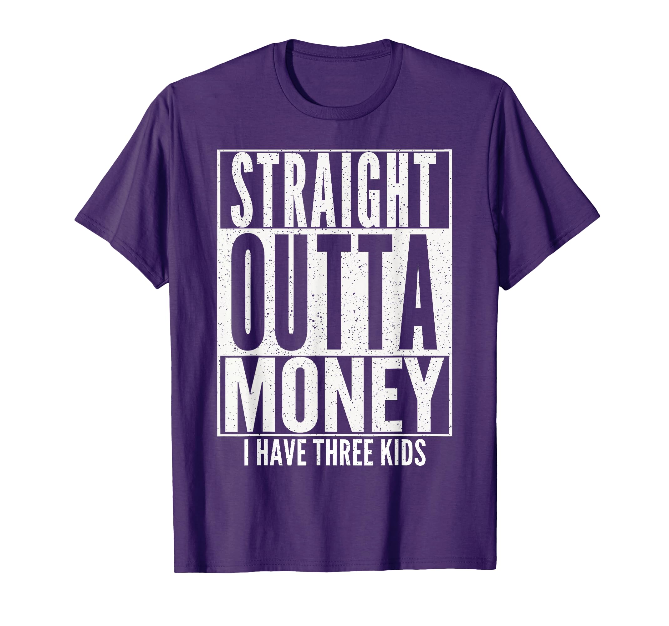 Funny Straight Outta Money Fathers T-Shirt - Aesthetic Graphic for Adults - T-Shirt, Sweatshirt, Hoodie