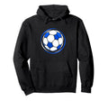 Soccer Enthusiast Minimalist Hoodie - Minimalist Print for Adults - T-Shirt, Sweatshirt, Hoodie