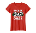 Soccer Dad Louder Than Coach Funny T-Shirt - Fun Novelty Design Unisex - T-Shirt, Sweatshirt, Hoodie