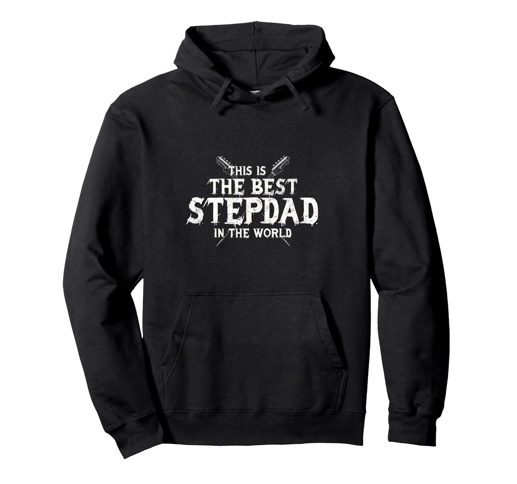 Best Stepdad Super Dad Hoodie - Casual Everyday Wear for Adults - T-Shirt, Sweatshirt, Hoodie