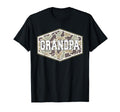 Camo Grandpa Funny Fathers Day T-Shirt - Custom Art Print Unisex - T-Shirt, Sweatshirt, Hoodie