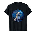 Maltipoo Starry Night Van Gogh T-Shirt - Casual Everyday Wear for Adults - T-Shirt, Sweatshirt, Hoodie