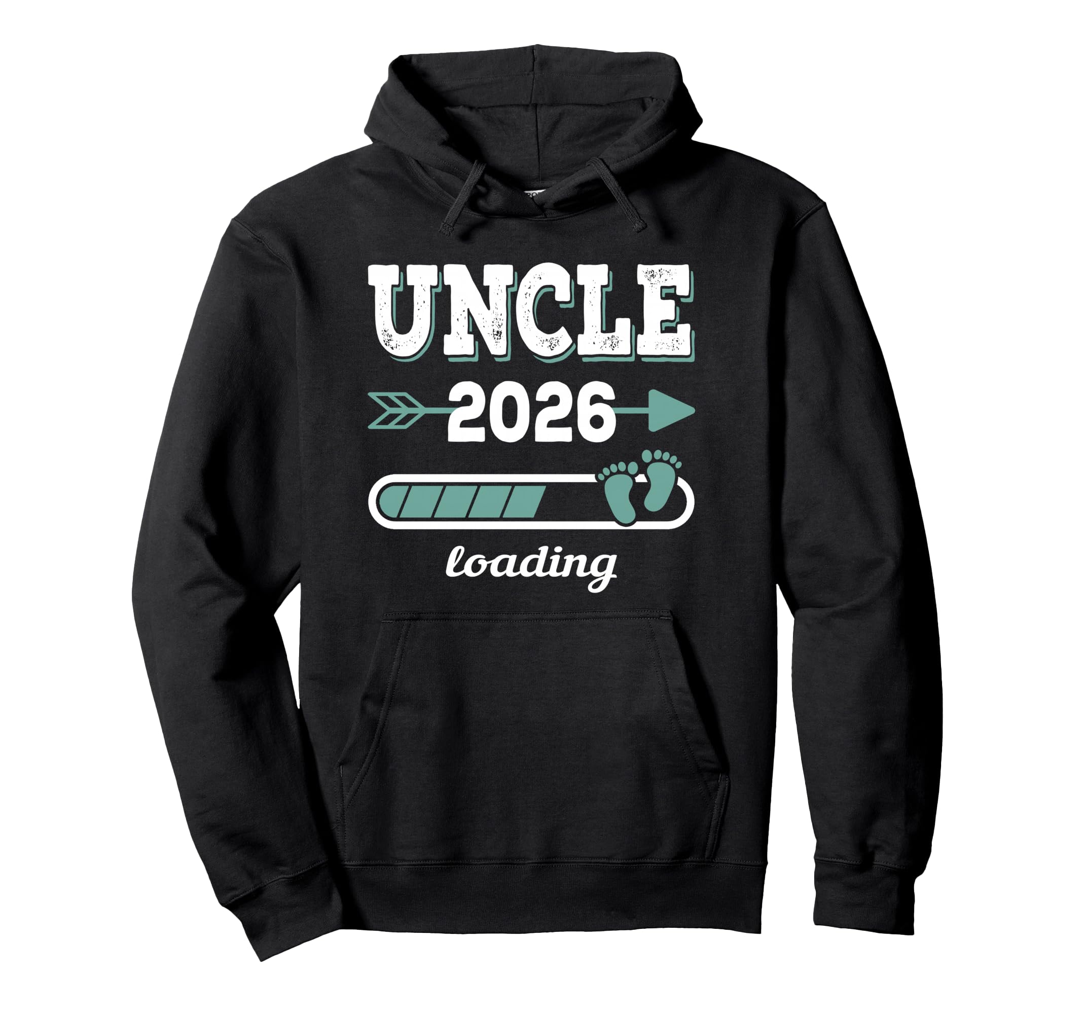 Uncle 2026 Loading Uncle To Be Hoodie - Streetwear Style for Adults - T-Shirt, Sweatshirt, Hoodie