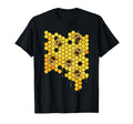 Honey Bee Hive Honeycomb Beekeeping T-Shirt - Fun Novelty Design Men Women - T-Shirt, Sweatshirt, Hoodie