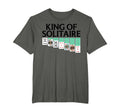 Funny King Solitaire Art Grandpa Solitaire T-Shirt - Graphic Print Unisex - T-Shirt, Sweatshirt, Hoodie