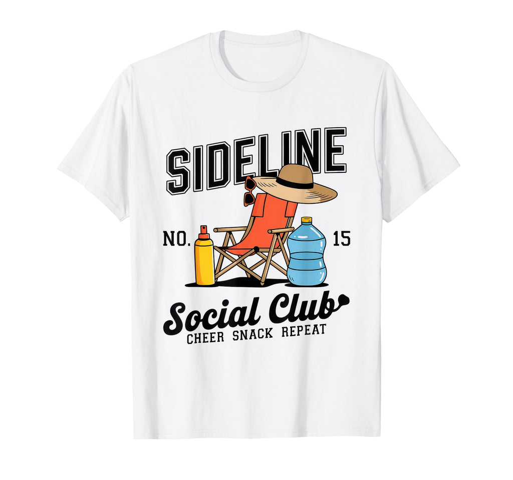 Sideline Social Club Soccer Mom Game T-Shirt - Custom Art Print for Adults - T-Shirt, Sweatshirt, Hoodie