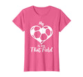 My Heart Is That Field Soccer Mama T-Shirt - Fun Novelty Design Men Women - T-Shirt, Sweatshirt, Hoodie