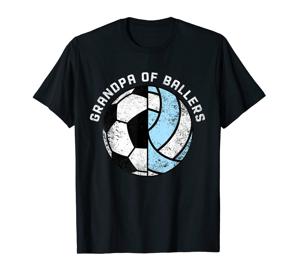 Mens Grandpa Ballers Funny Soccer T-Shirt - Aesthetic Graphic Men Women - T-Shirt, Sweatshirt, Hoodie