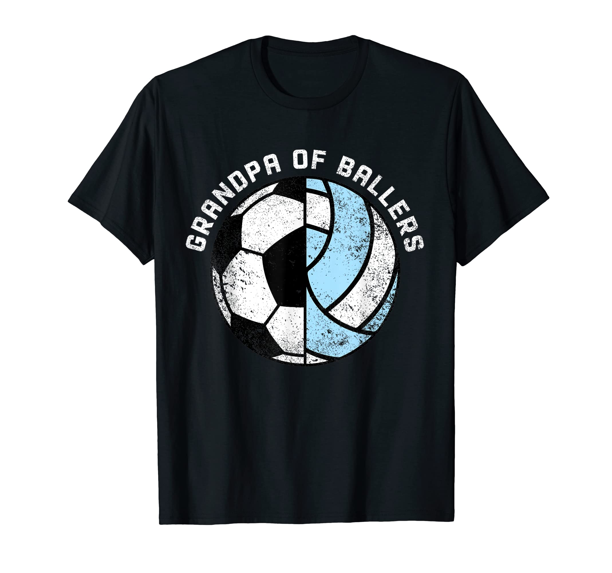 Mens Grandpa Ballers Funny Soccer T-Shirt - Aesthetic Graphic Men Women - T-Shirt, Sweatshirt, Hoodie