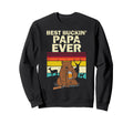 Best Buckin Papa Ever Bear Beer Sweatshirt - Trendy Graphic for Adults - T-Shirt, Sweatshirt, Hoodie