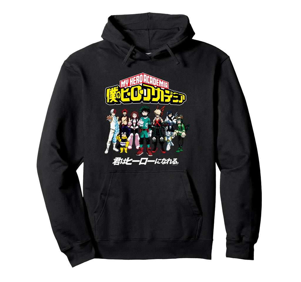 My Hero Academia Class 1A Group Shot Hoodie - Minimalist Print Men Women - T-Shirt, Sweatshirt, Hoodie