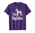 Dogfather Airedale Terrier Silhouette T-Shirt - Unique Graphic Unisex - T-Shirt, Sweatshirt, Hoodie