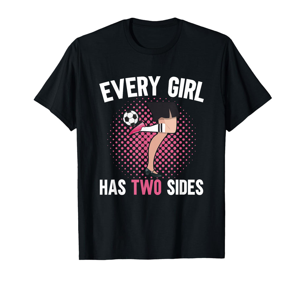 Every Has Two Sides Cleats High Heels T-Shirt - Custom Art Print Unisex - T-Shirt, Sweatshirt, Hoodie