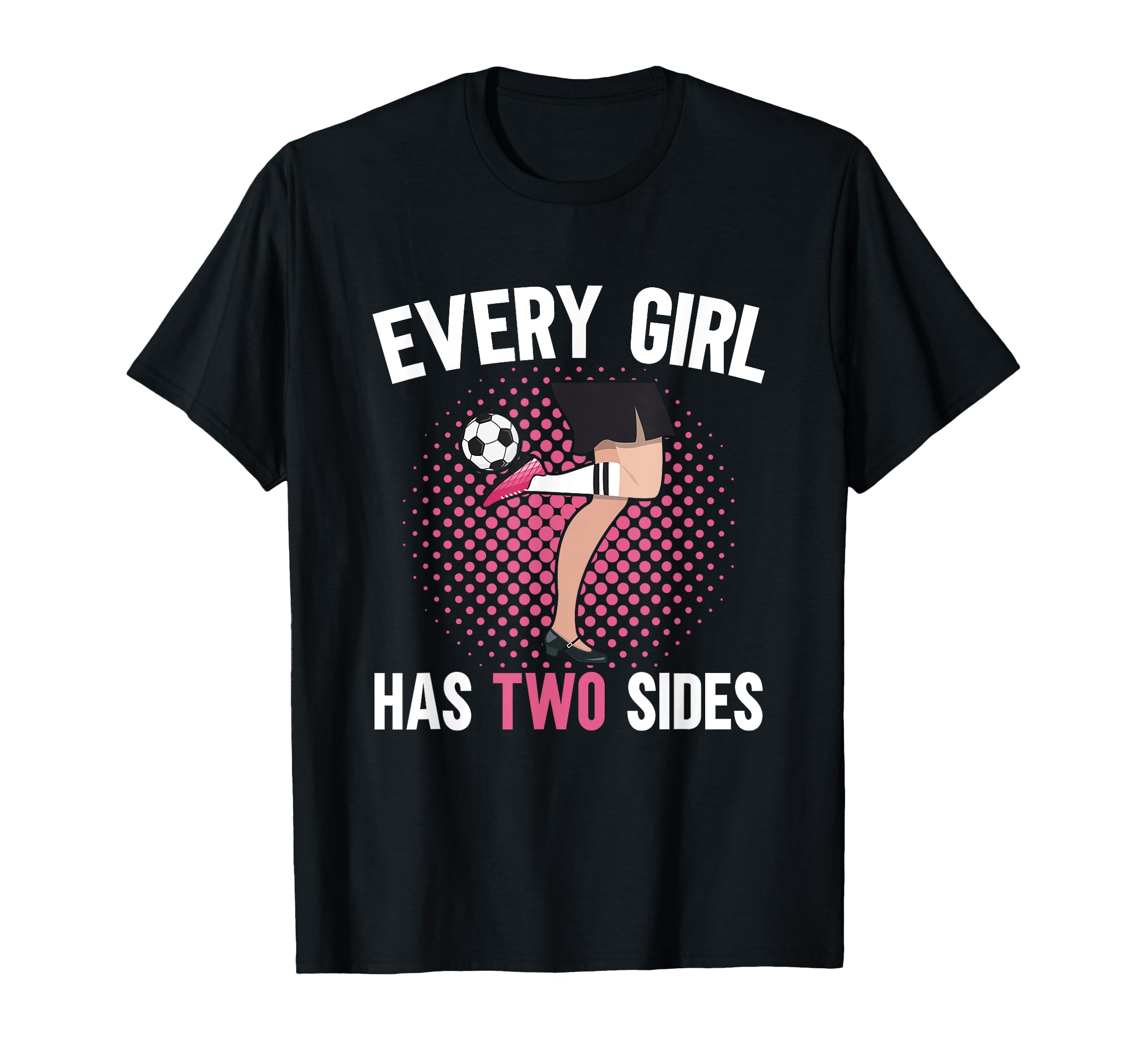 Every Has Two Sides Cleats High Heels T-Shirt - Custom Art Print Unisex - T-Shirt, Sweatshirt, Hoodie