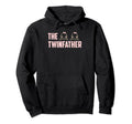 Twin Dad Twinfahter Funny Twins Hoodie - Custom Art Print for Adults - T-Shirt, Sweatshirt, Hoodie