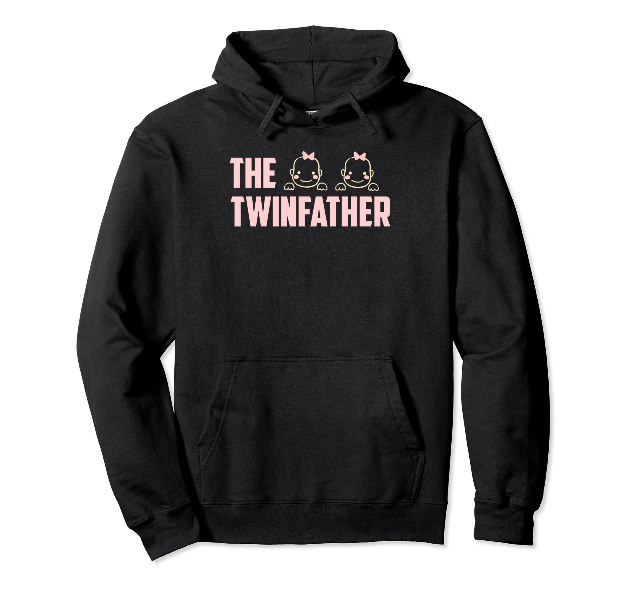 Twin Dad Twinfahter Funny Twins Hoodie - Custom Art Print for Adults - T-Shirt, Sweatshirt, Hoodie
