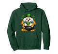 Happy Leprechaun Miniature Poodle Mini Hoodie - Unique Graphic Unisex - T-Shirt, Sweatshirt, Hoodie