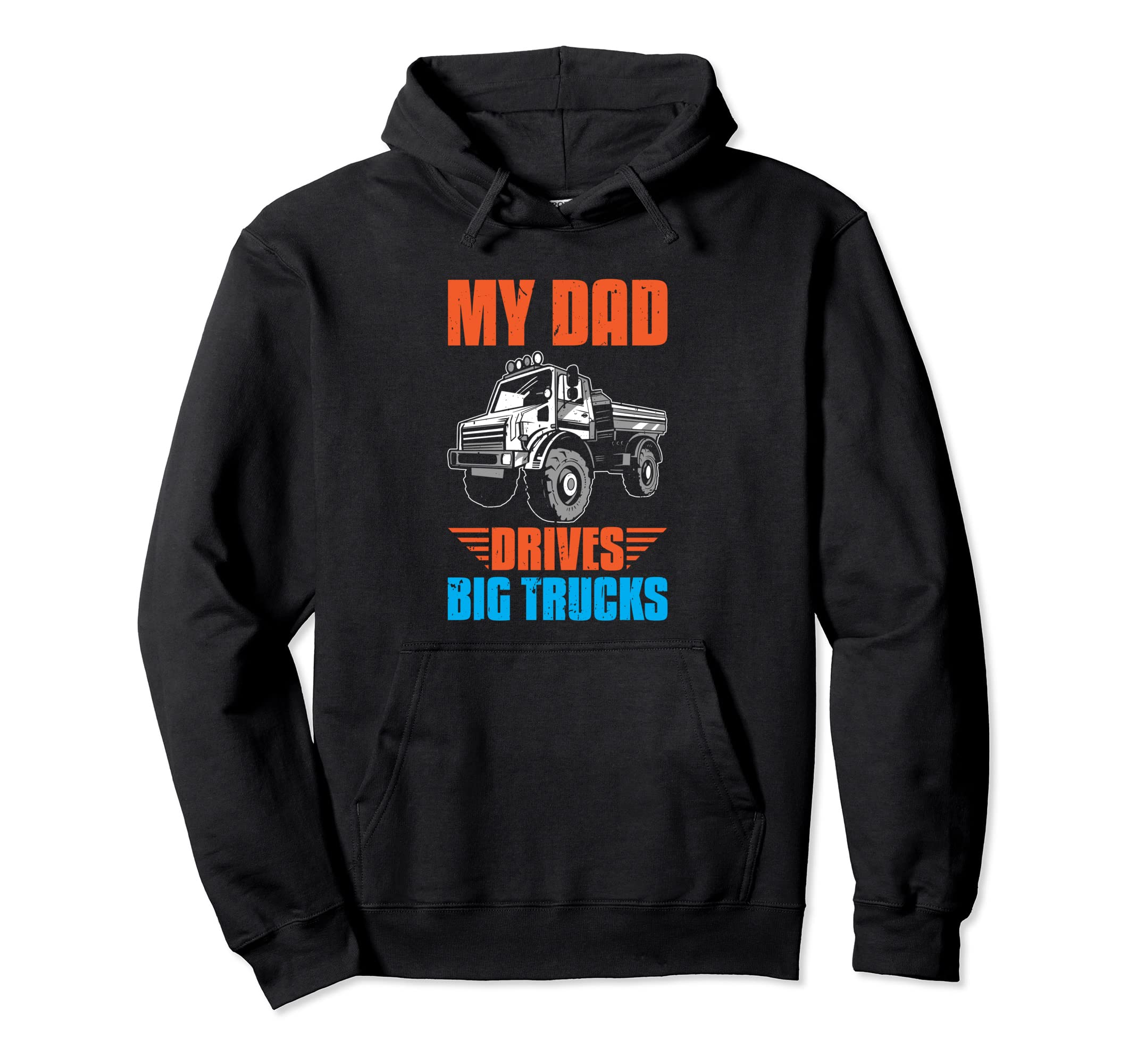 Truck Driver Trucker Freighter Hoodie - Fun Novelty Design for Adults - T-Shirt, Sweatshirt, Hoodie