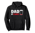 Coffee Drinker Dad 2 Father Husband Hoodie - Trendy Graphic for Adults - T-Shirt, Sweatshirt, Hoodie