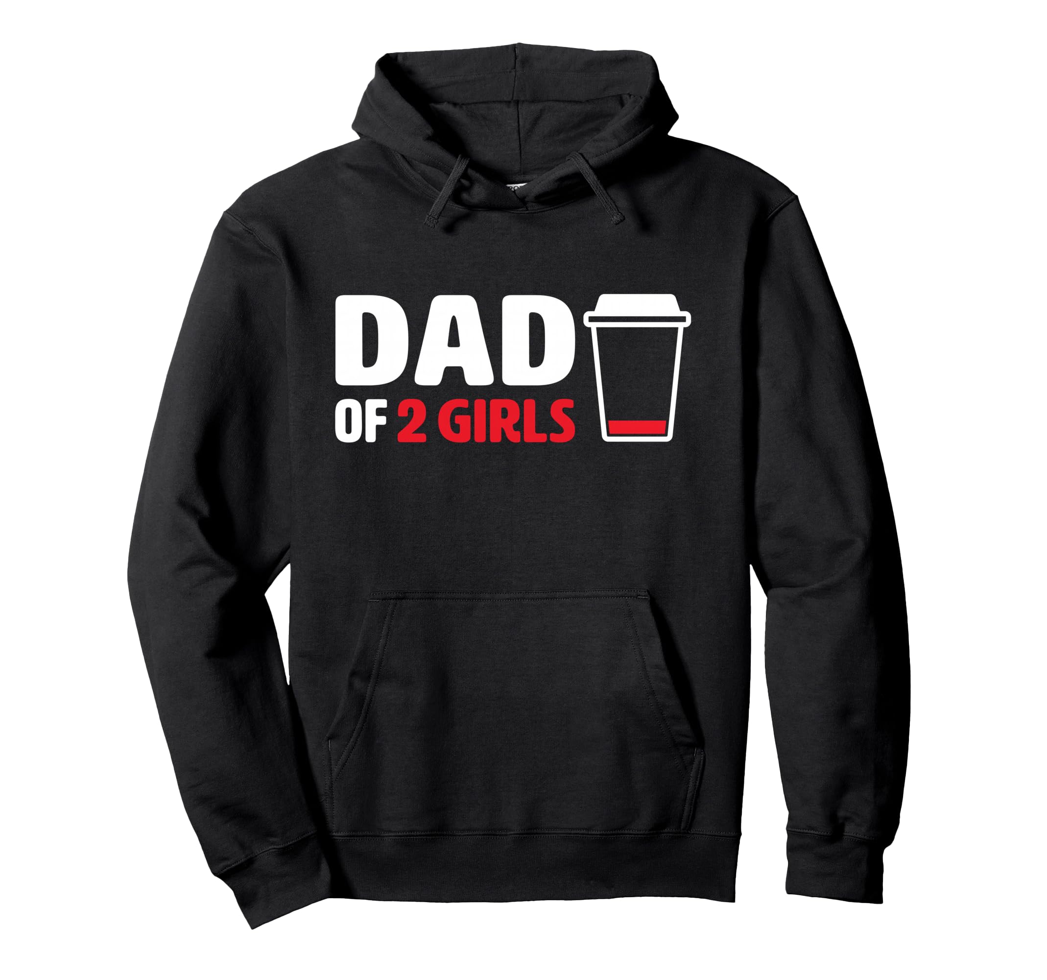 Coffee Drinker Dad 2 Father Husband Hoodie - Trendy Graphic for Adults - T-Shirt, Sweatshirt, Hoodie