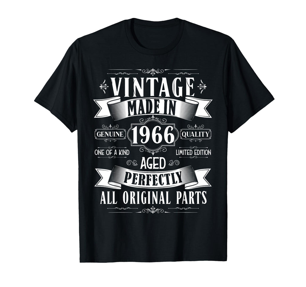 59Th Birthday Born 1966 59 Years Old T-Shirt - Minimalist Print Men Women - T-Shirt, Sweatshirt, Hoodie