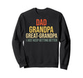 Funny Great Grandpa Fathers Day Sweatshirt - Minimalist Print Unisex - T-Shirt, Sweatshirt, Hoodie