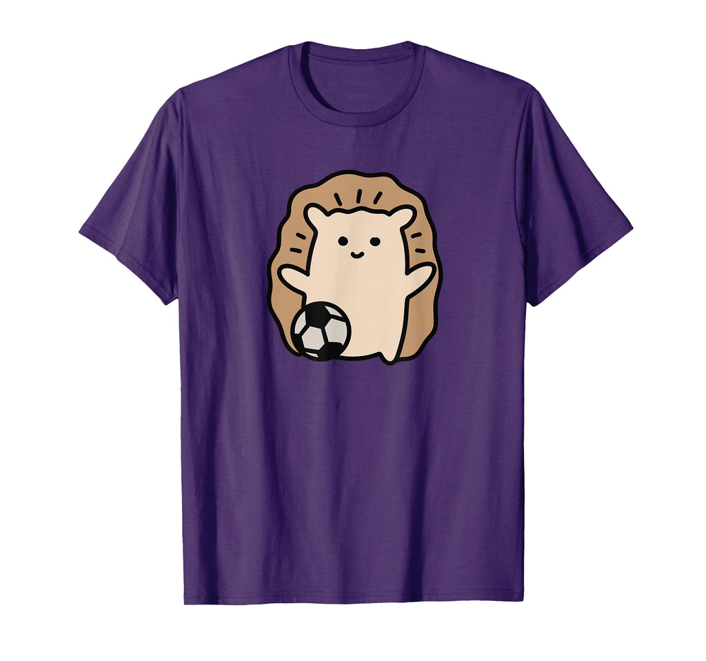 Hedgehog Hobby Ball Sports Soccer Player T-Shirt - Streetwear Style Unisex - T-Shirt, Sweatshirt, Hoodie