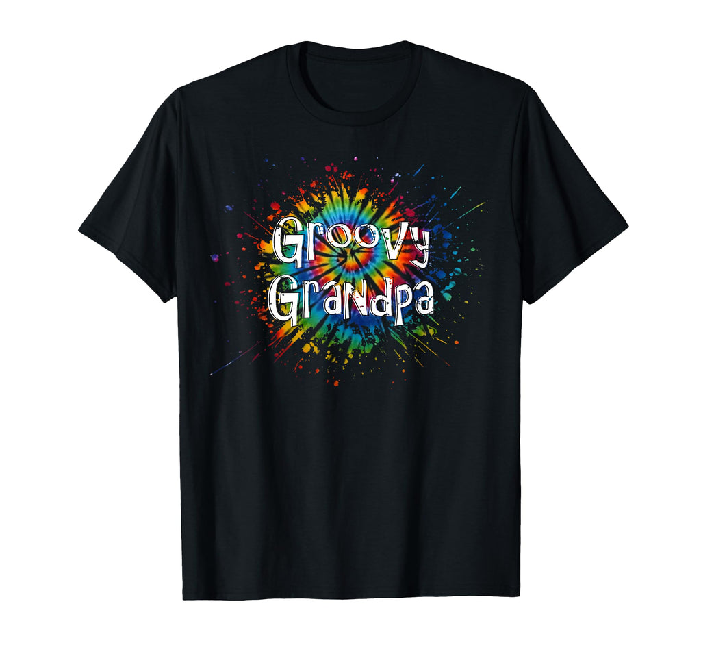 Groovy Grandpa Novelty Colorful Fun T-Shirt - Novelty Apparel Unisex - T-Shirt, Sweatshirt, Hoodie