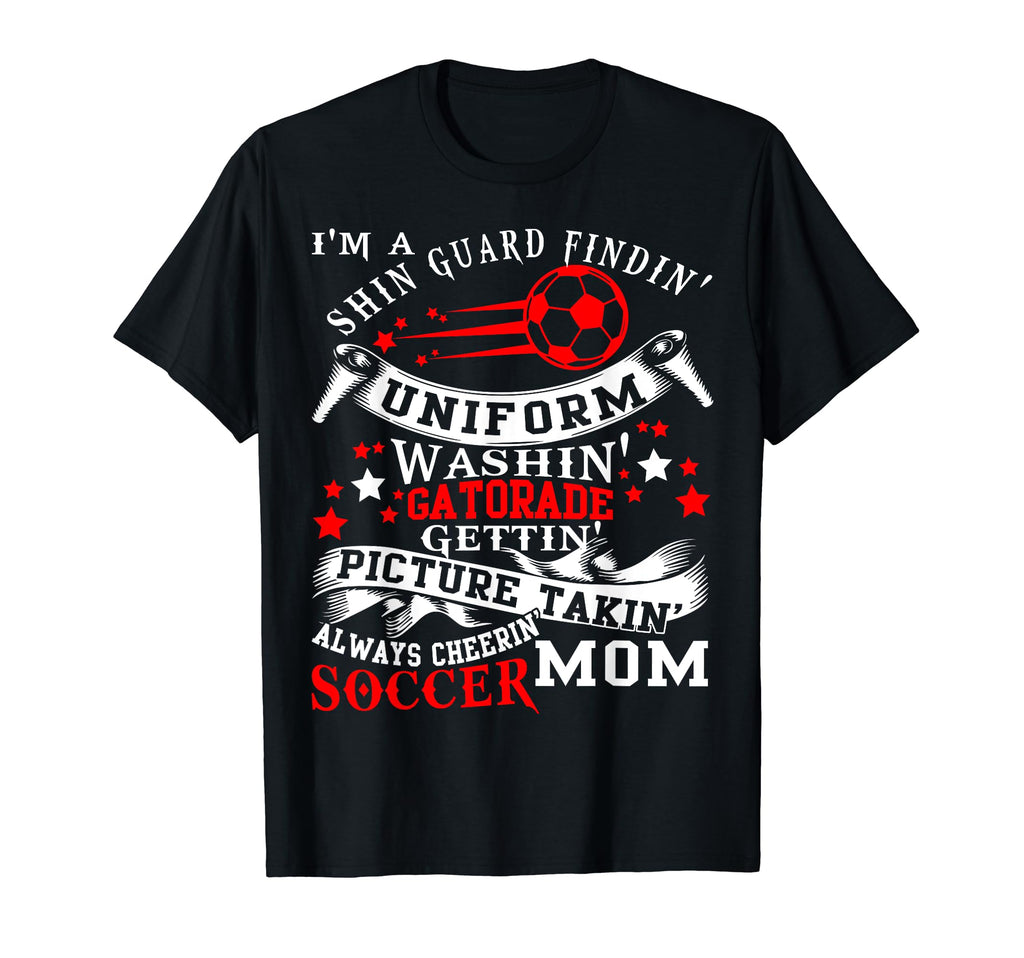 Always Cheering Soccer Mom T-Shirt - Unique Graphic Men Women - T-Shirt, Sweatshirt, Hoodie