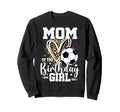 Mom Birthday Soccer Mom Leopard Sweatshirt - Minimalist Print for Adults - T-Shirt, Sweatshirt, Hoodie
