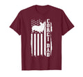 Corgi Dad American Flag Patriotic T-Shirt - Aesthetic Graphic Men Women - T-Shirt, Sweatshirt, Hoodie