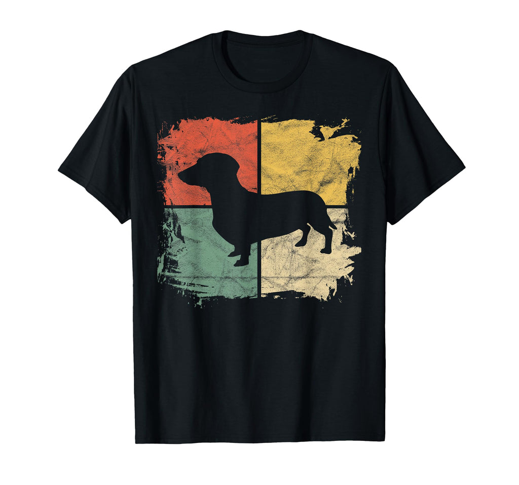 Square Dachshund Owner Gift Dog Parent Dad T-Shirt - Graphic Print Unisex - T-Shirt, Sweatshirt, Hoodie