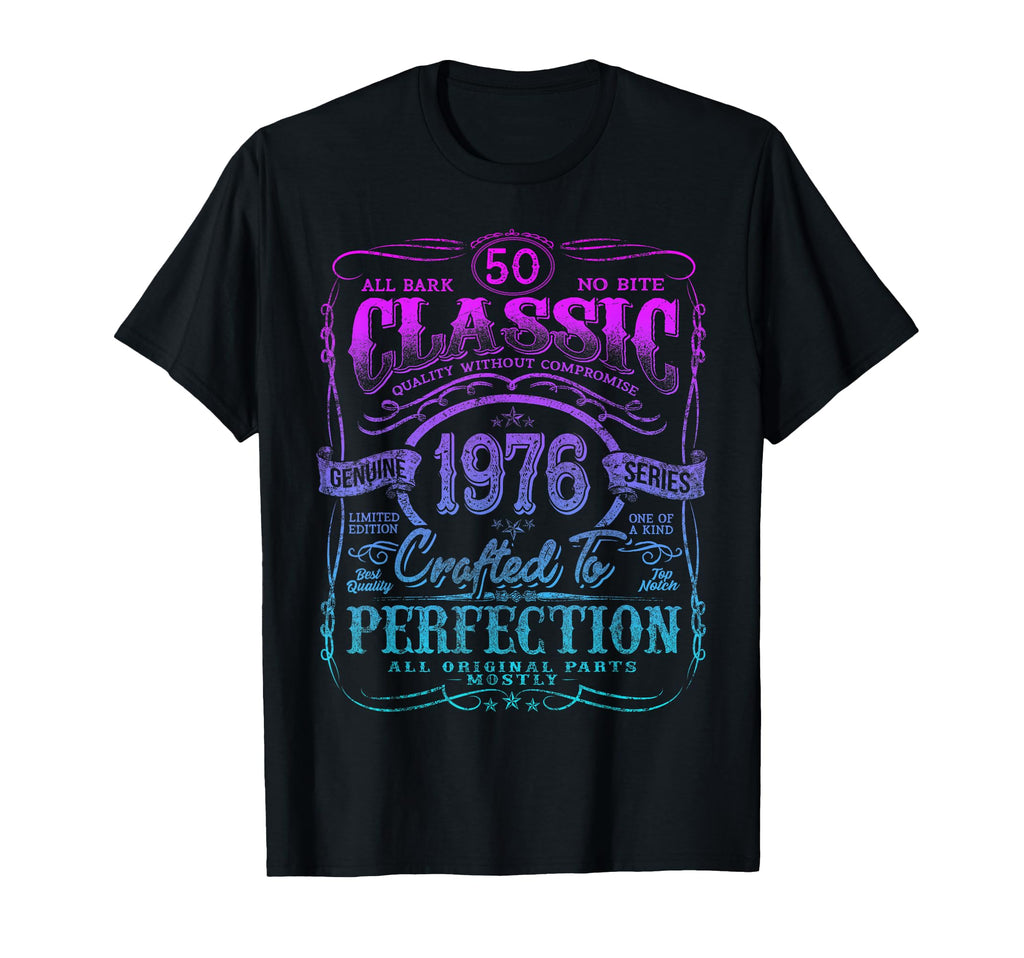1976 50 Year Old 50Th Birthday T-Shirt - Fun Novelty Design for Adults - T-Shirt, Sweatshirt, Hoodie