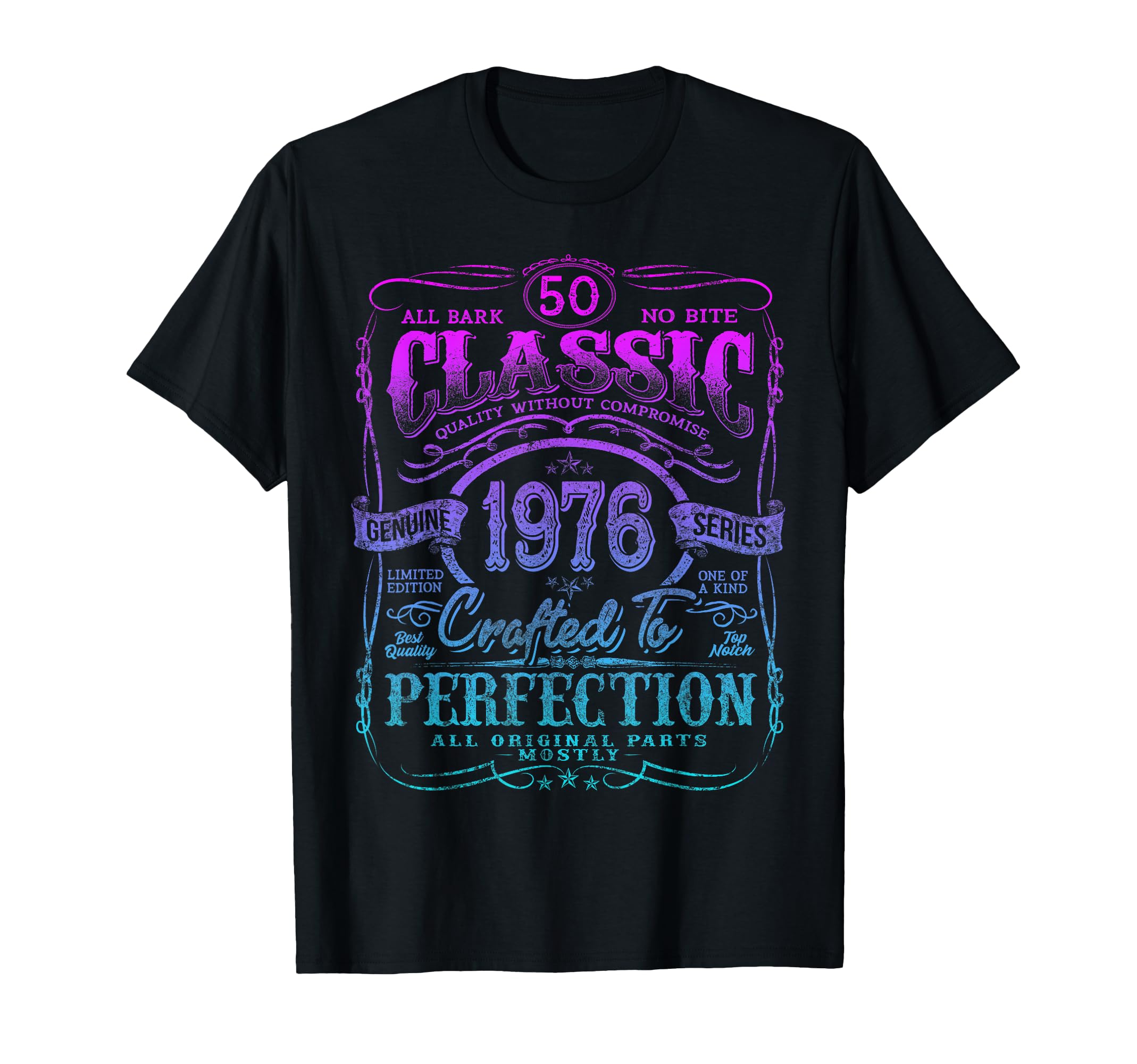 1976 50 Year Old 50Th Birthday T-Shirt - Fun Novelty Design for Adults - T-Shirt, Sweatshirt, Hoodie