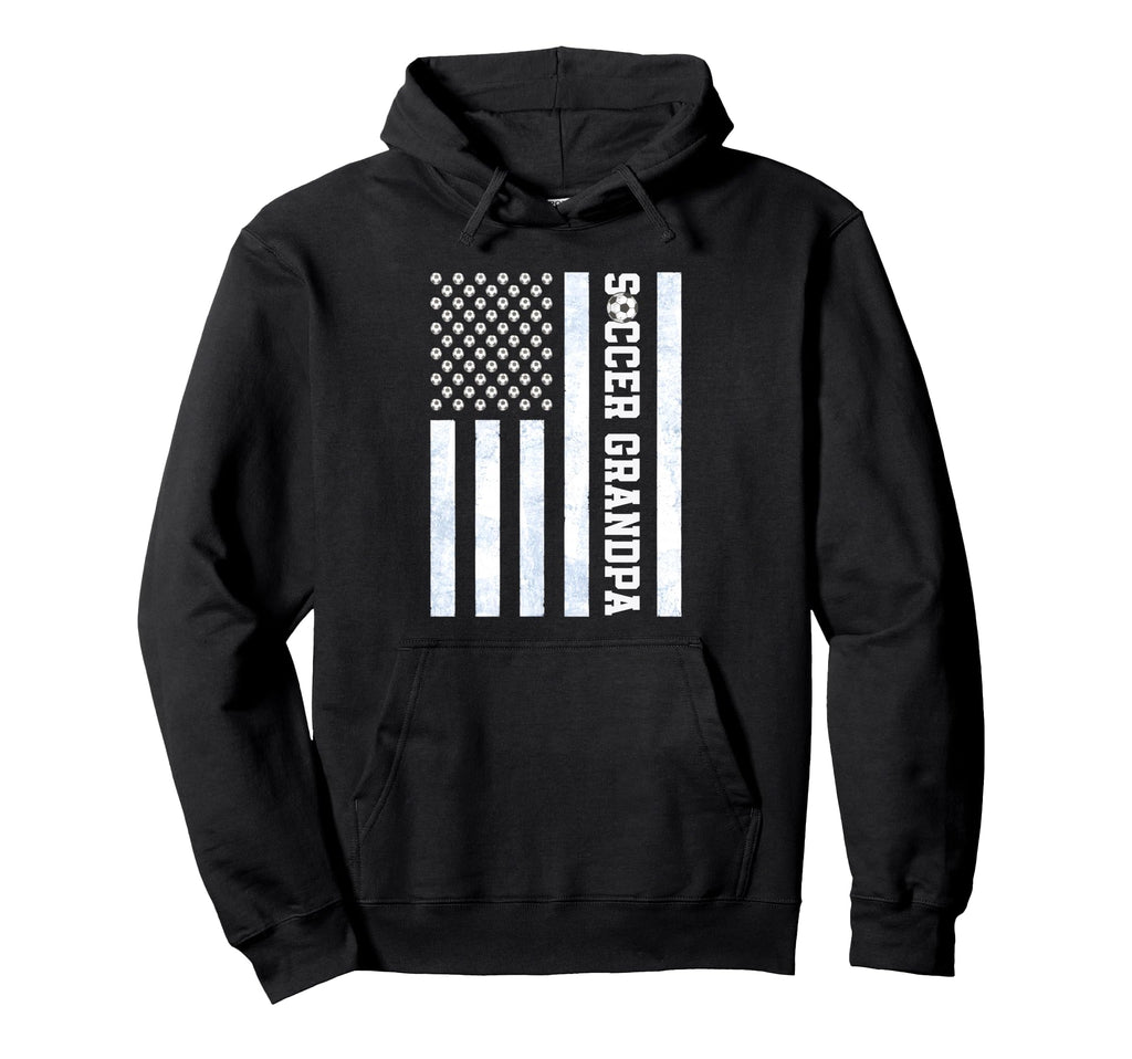 Soccer Grandpa Proud Soccer Player Hoodie - Custom Art Print for Adults - T-Shirt, Sweatshirt, Hoodie