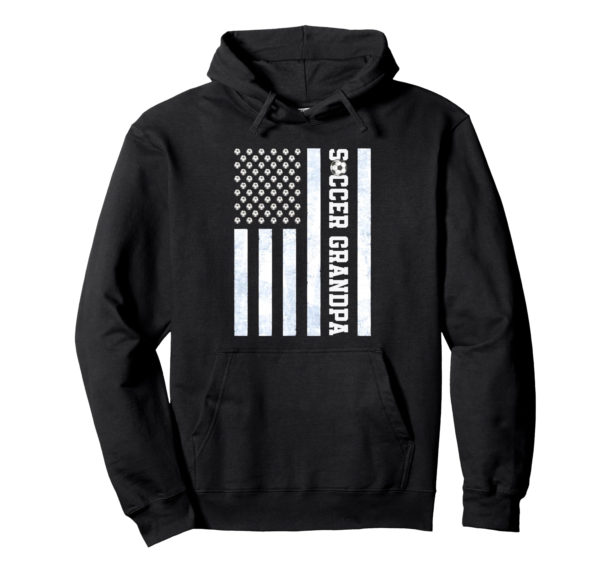 Soccer Grandpa Proud Soccer Player Hoodie - Custom Art Print for Adults - T-Shirt, Sweatshirt, Hoodie